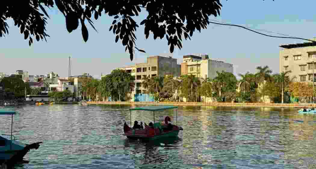 A view of Delhi's Naini lake.