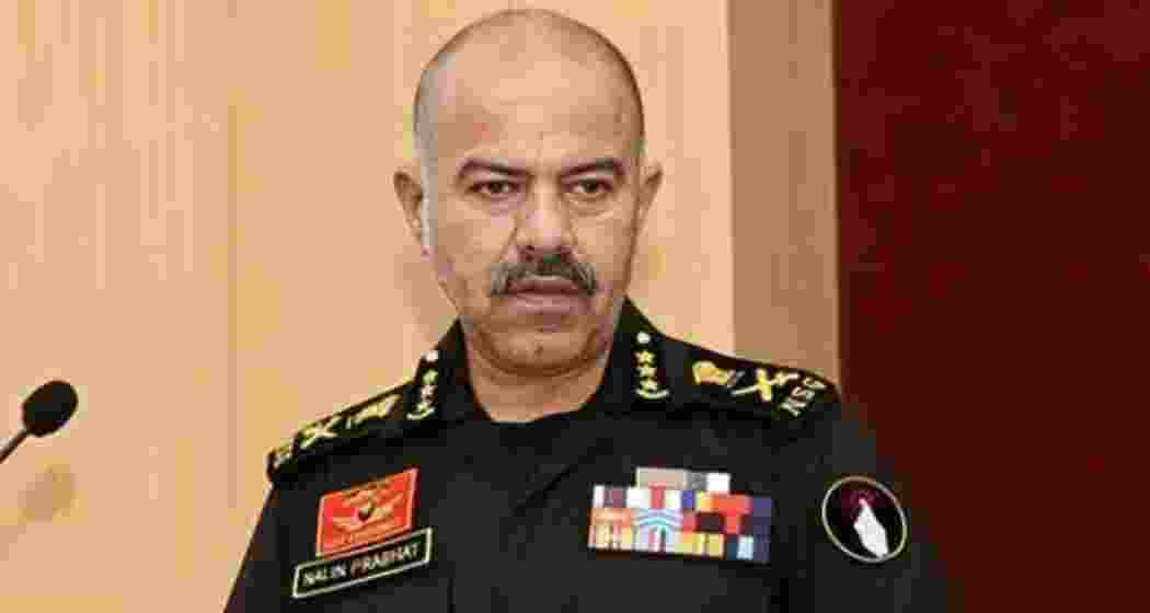 Jammu and Kashmir’s Director General of Police (DGP) Nalin Prabhat. (File photo)