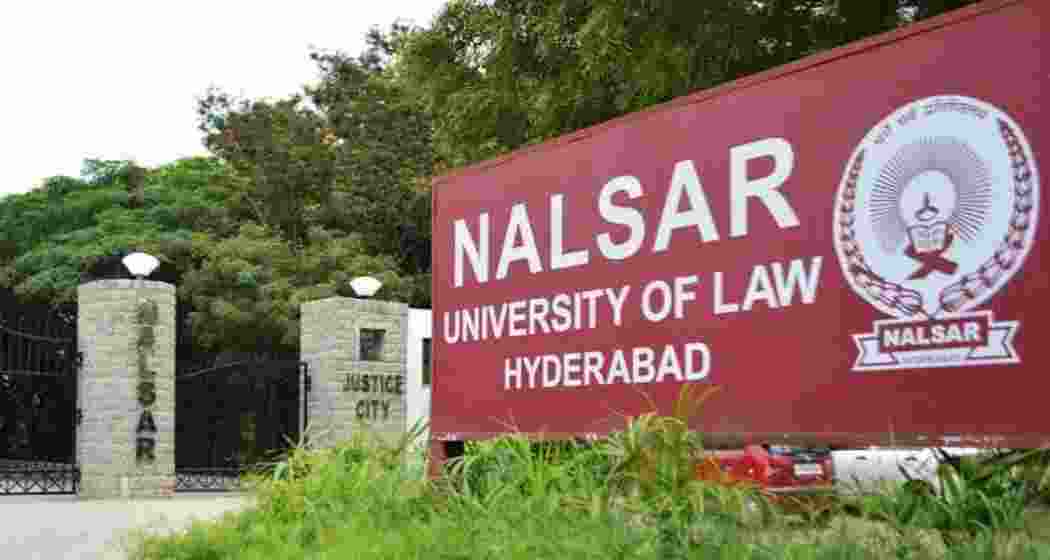 The NALSAR University of Law.