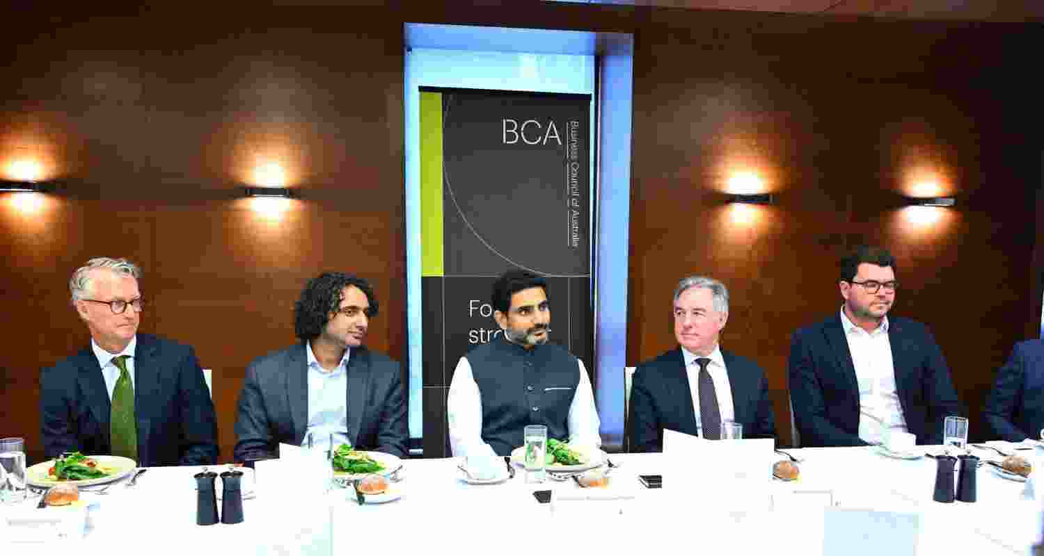 Andhra IT Minister Nara Lokesh chairs a productive roundtable hosted by the Australia–India CEO Forum in Sydney, and meets top Australian business leaders.