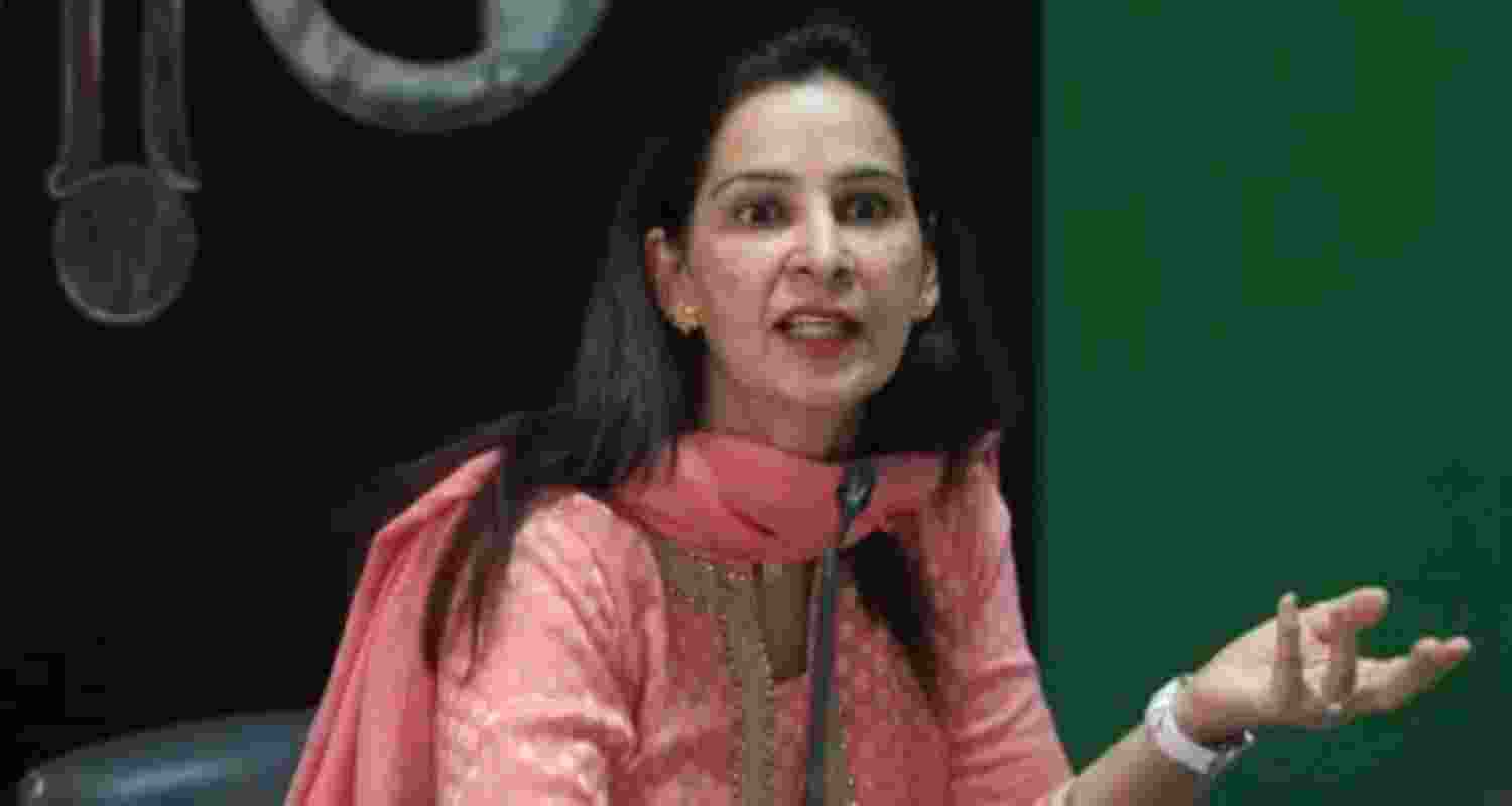 Former Congress MLA Navjot Kaur Sidhu.
