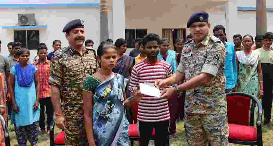 A total of 25 houses have been handed over to surrendered Naxals and Naxal-affected families in Balrampur district. 