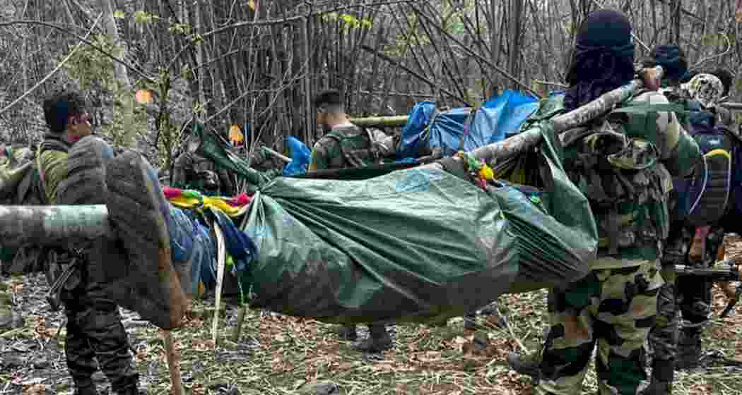 CRPF CoBRA commandos take part in an anti-Naxal operation in Jharkhand’s Saranda forests.