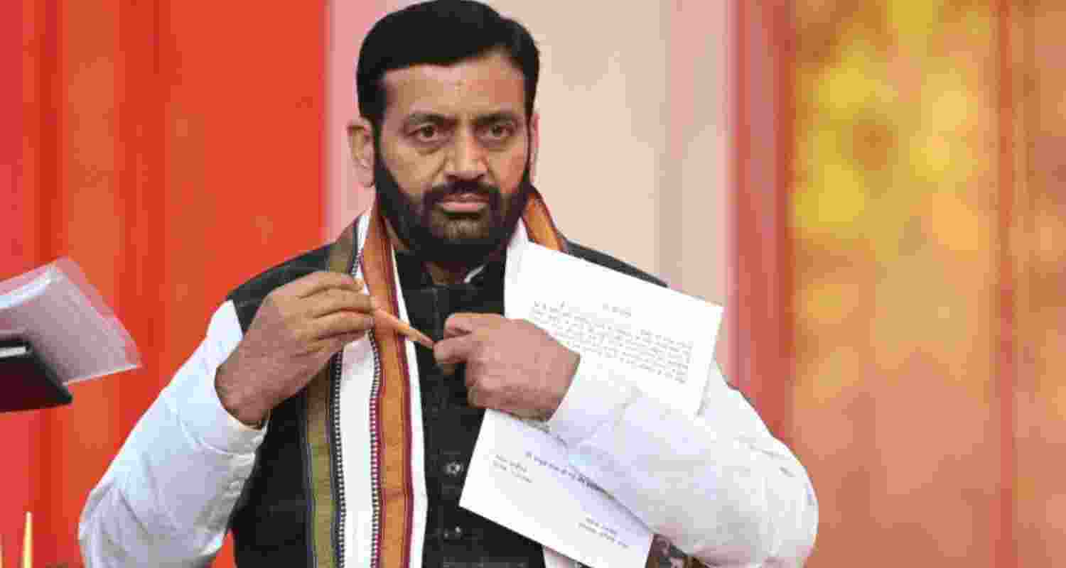 Haryana Chief Minister Nayab Singh Saini.