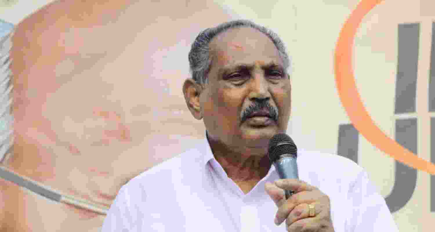 Senior Congress leader ND Appachan.