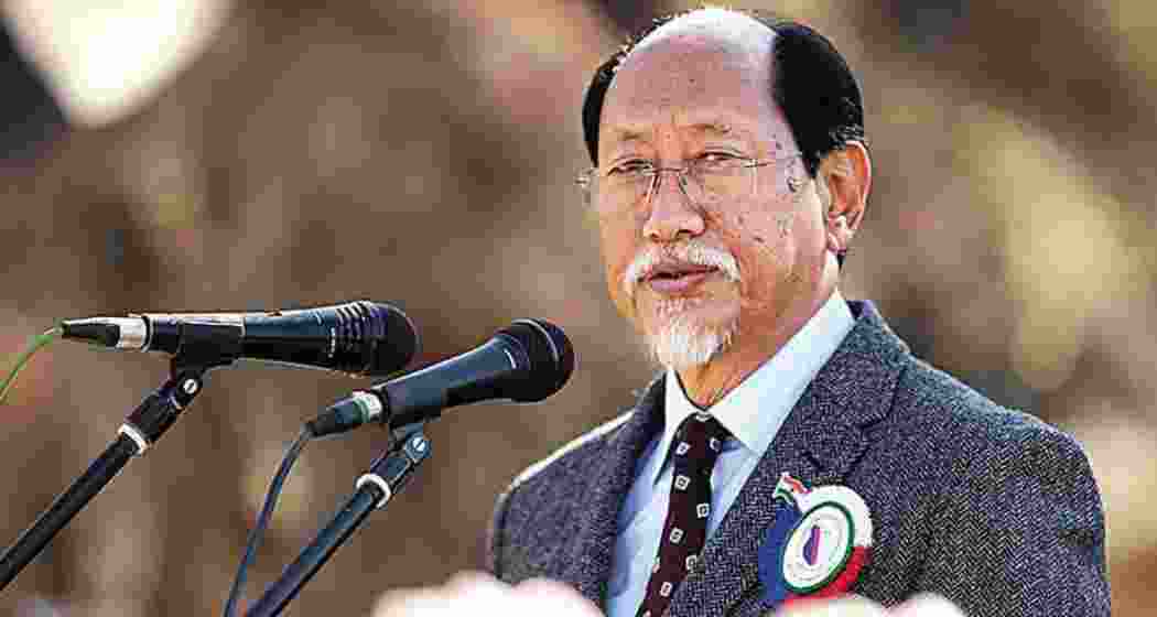 File photo of Nagaland Chief Minister Neiphiu Rio.
