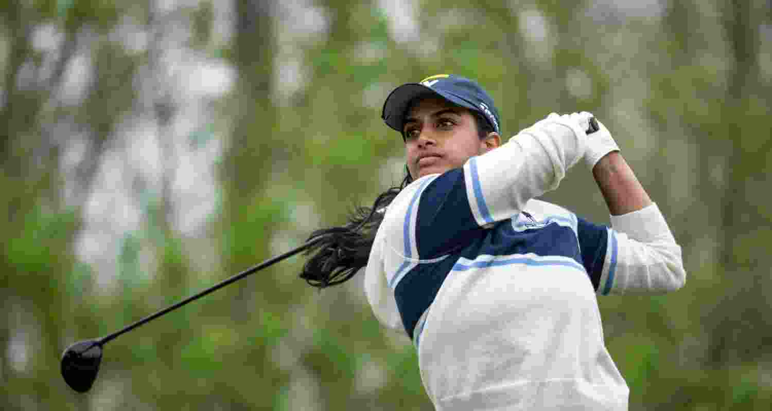 ndian-American golfer Megha Ganne.