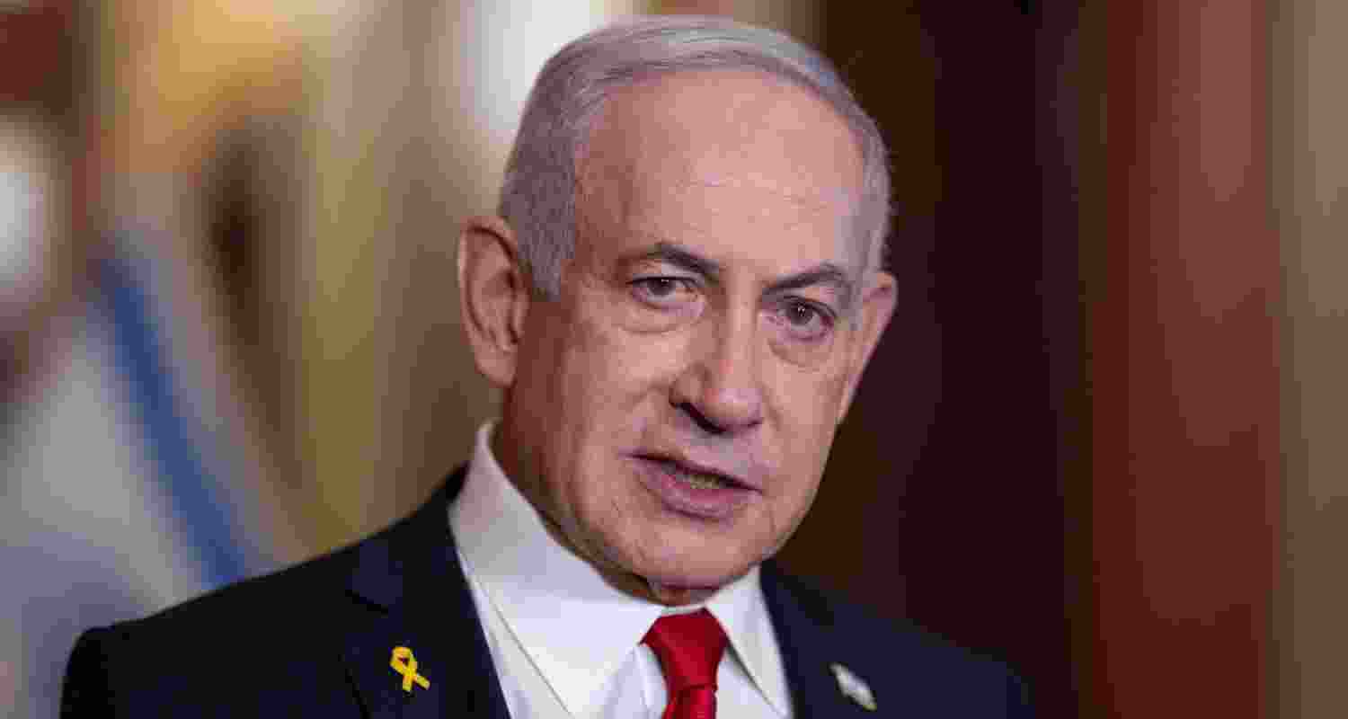 Israeli Prime Minister Benjamin Netanyahu - file image.
