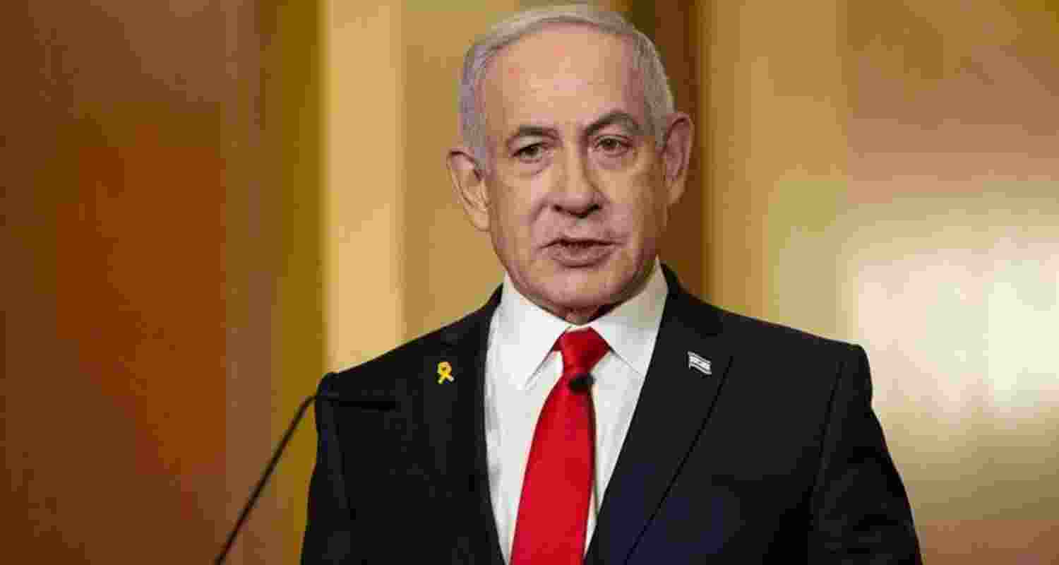 Israeli Prime Minister Benjamin Netanyahu - file image.