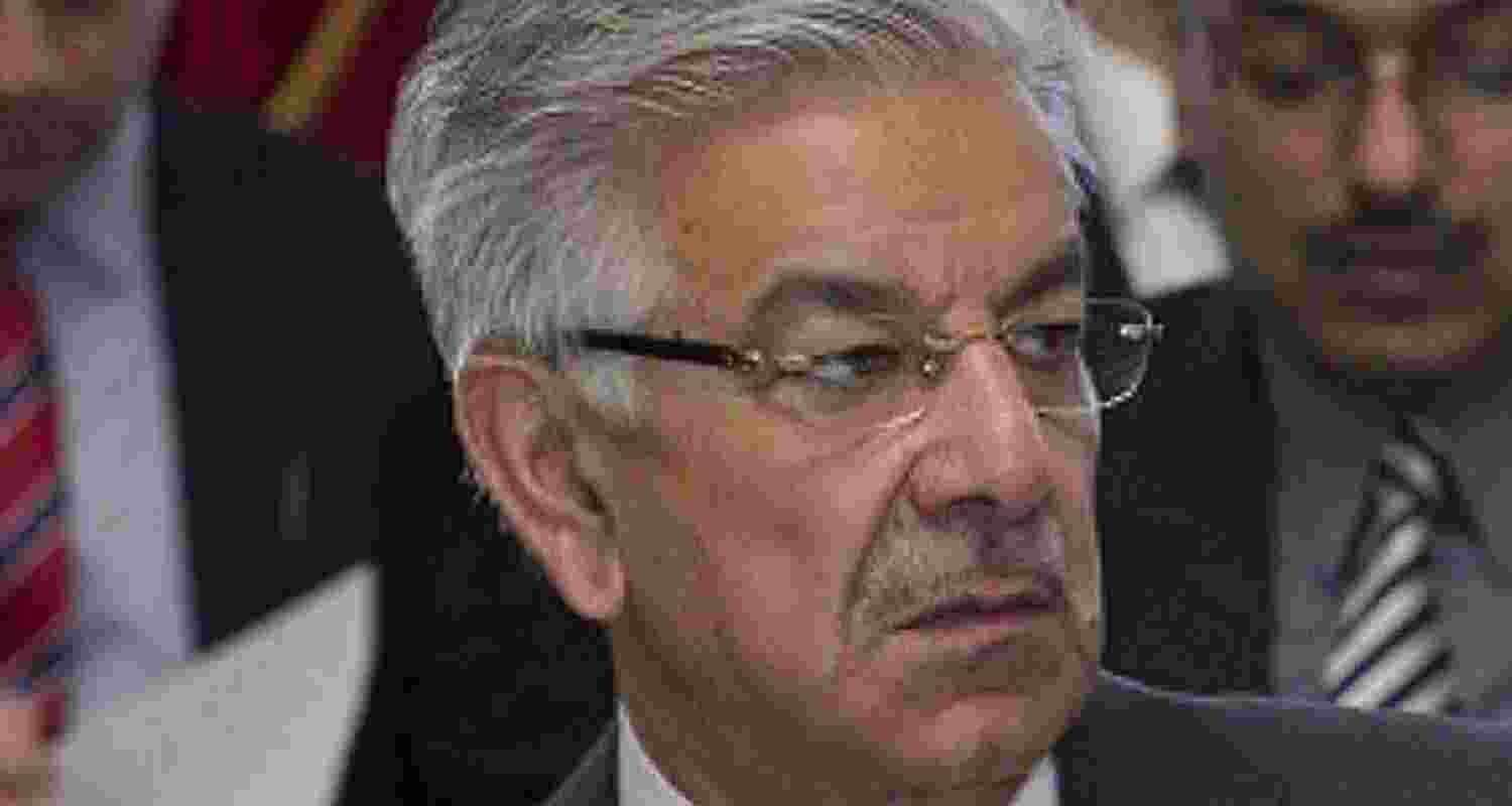 Pak Defence Minister Khwaja Asif. 