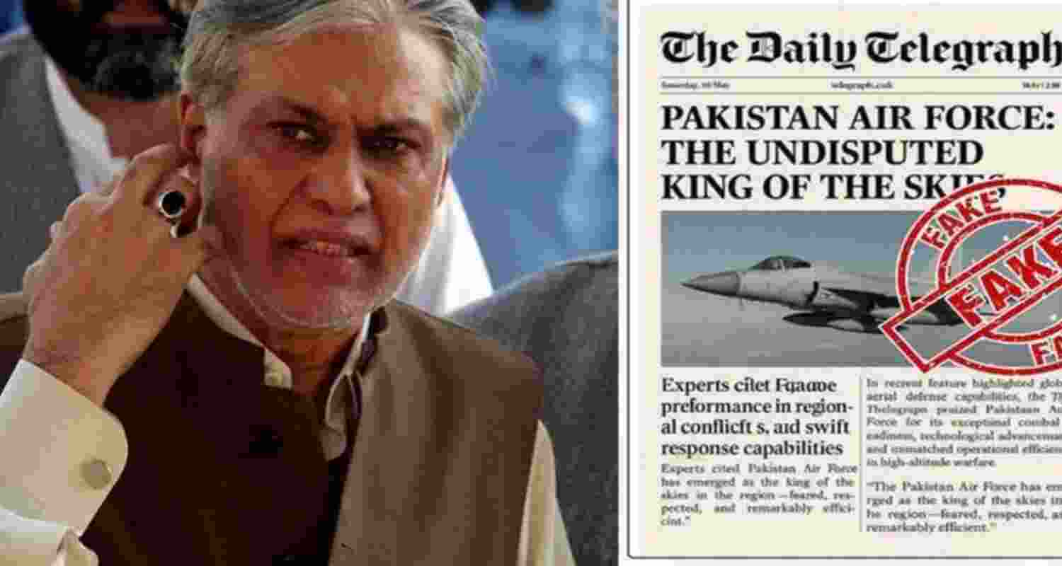 Pak's FM cites 'fake news' to claim edge over India on 'skies' Pak's FM cites 'fake news' to claim edge over India on 'skies'