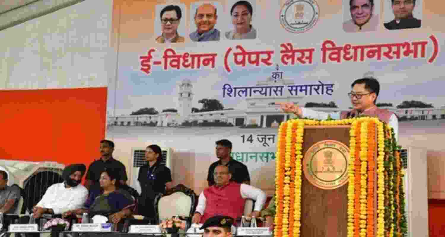 Delhi Assembly to go fully digital by July, Rijiju hails e-Vidhan