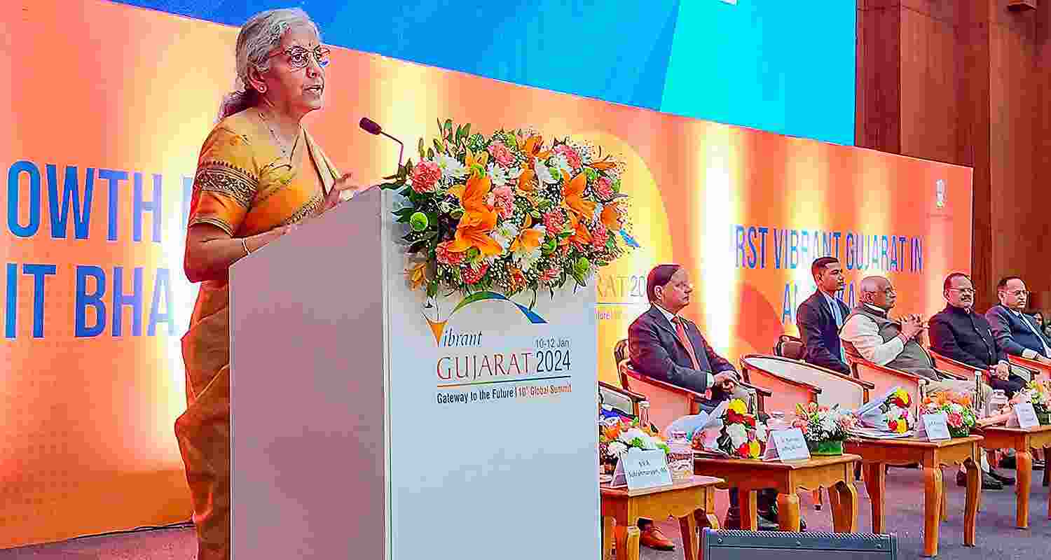 world's third largest economy  Finance Minister Nirmala Sitharaman India, with a GDP of roughly USD 3.4 trillion, is currently the fifth largest economy in the world