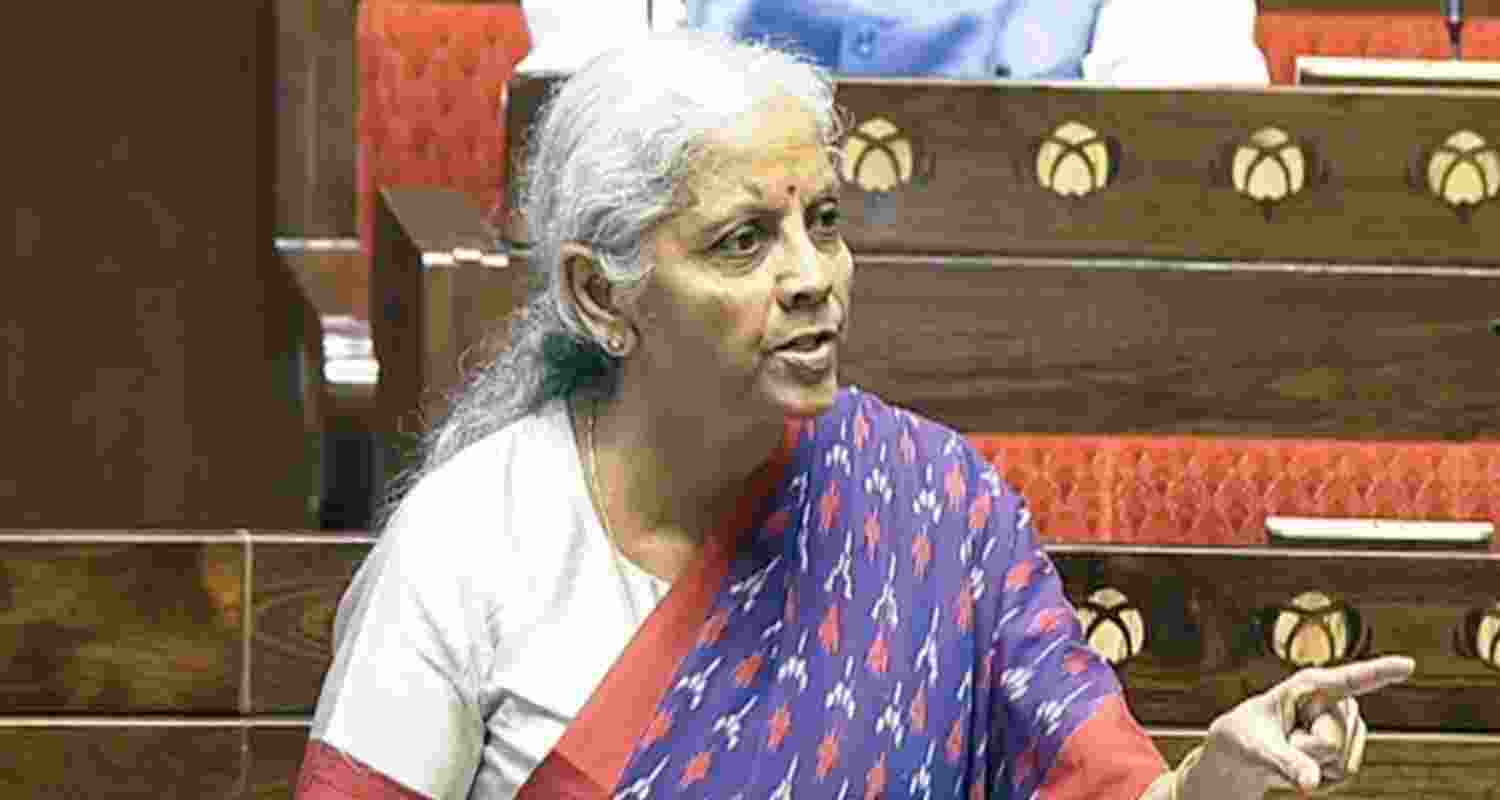 Union Finance Minister Nirmala Sitharaman.