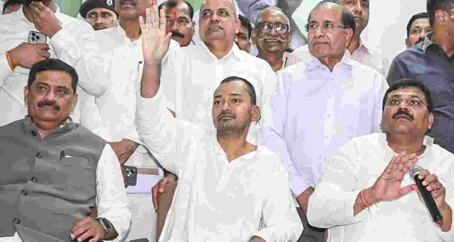 Nitish Kumar’s son Nishant Kumar joins JD(U), praises his father’s 20-year tenure as Bihar CM and vows to work for the people.