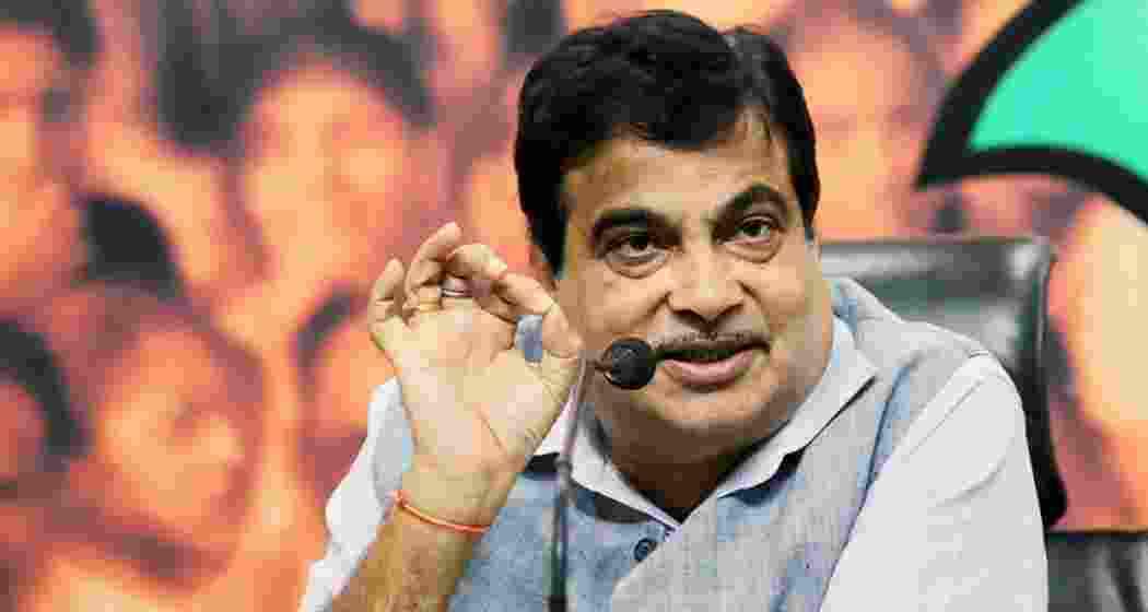A file photo of Union Minister Nitin Gadkari.