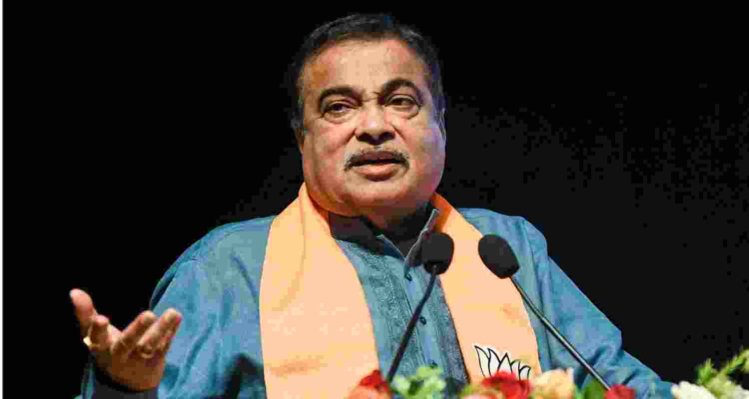 Union Minister Nitin Gadkari - file image.
