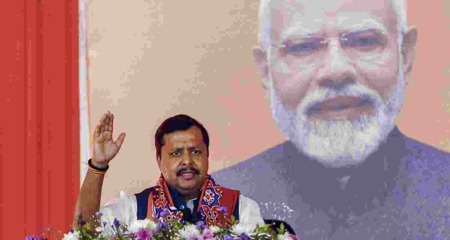 Bharatiya Janata Party National President Nitin Nabin - file image.