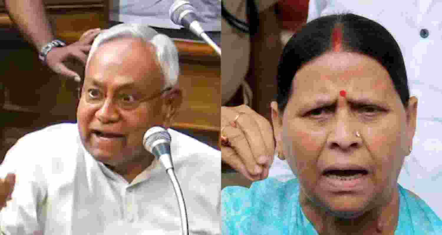 Nitish Kumar, Rabri Devi face off in Bihar council again