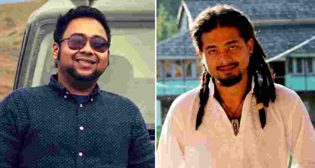 Abhijit Nath (left) and Nilotpal Das (right).