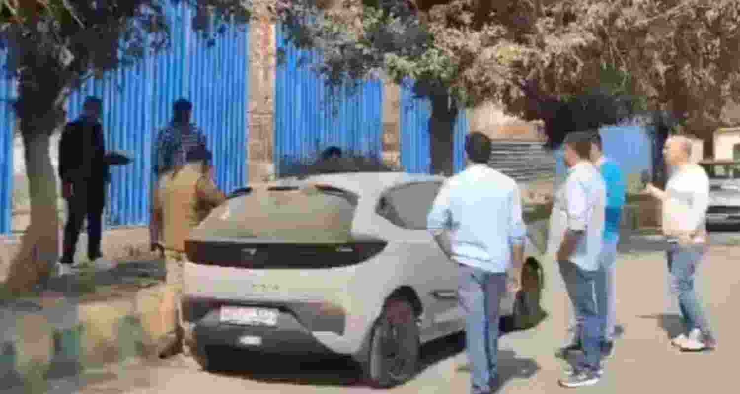 Police recovered a pistol and some cartridges from inside the vehicle. Initial findings indicate that the two were in a relationship.