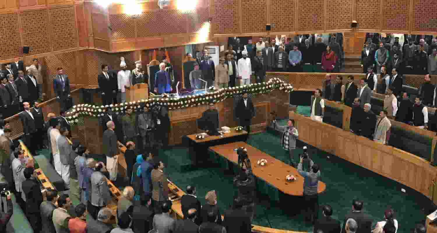 Obituary for former J&K Governor Satya Pal Malik triggers heated exchanges in Assembly between NC and BJP. 