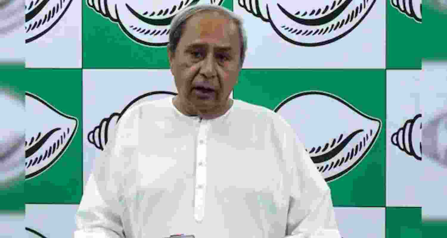 Biju Janata Dal (BJD), party president Naveen Patnaik - file image.