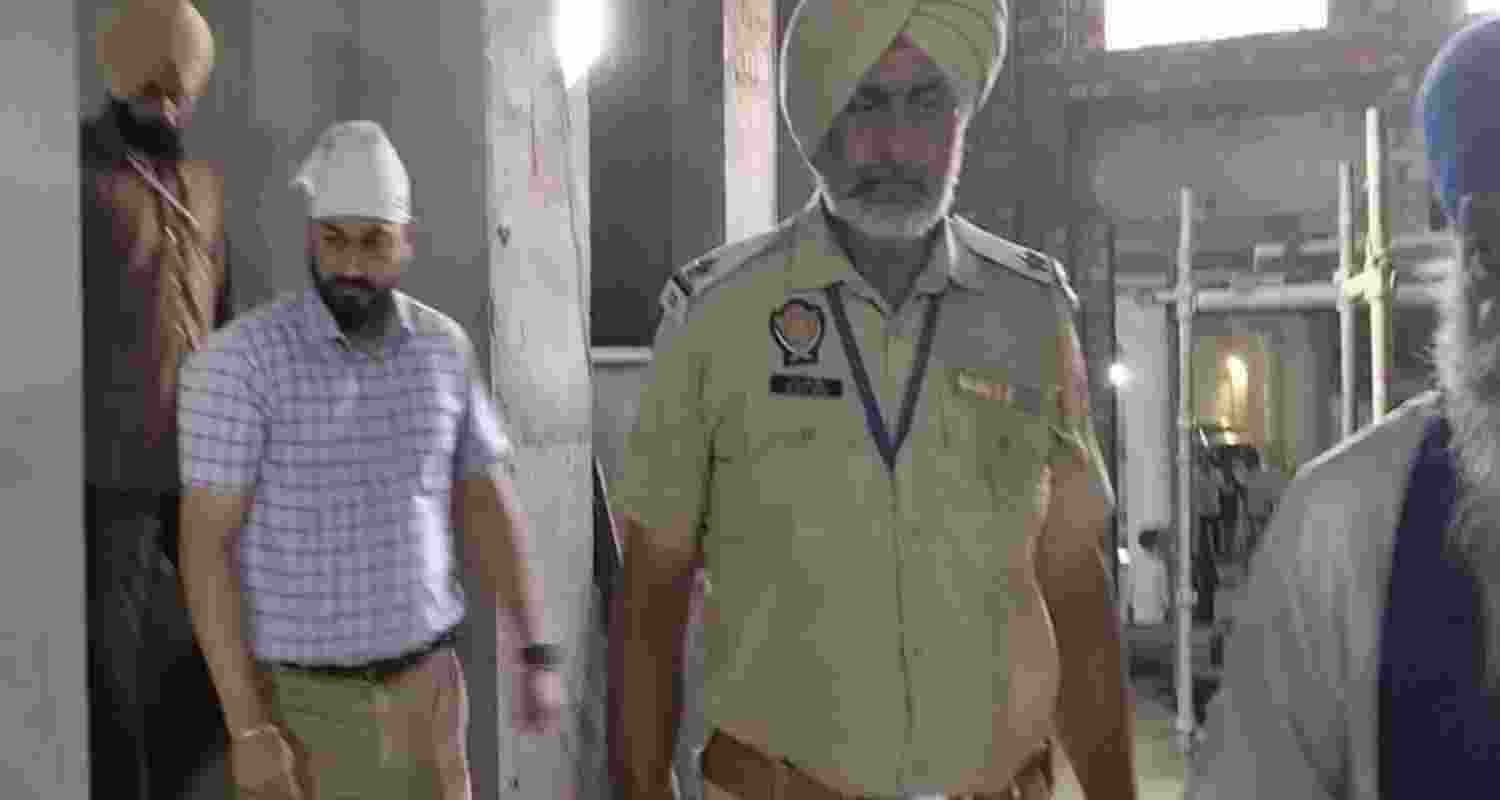 Officials at the accident site.. Officials at the accident site..
