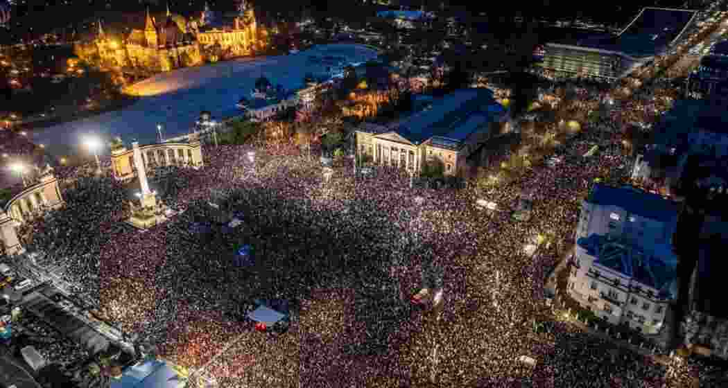 The big turnout at Budapest's Heroes' Square, and the concert's anti-government atmosphere, reflected the broad level of dissatisfaction with Orban's government, especially among Hungary's youth.