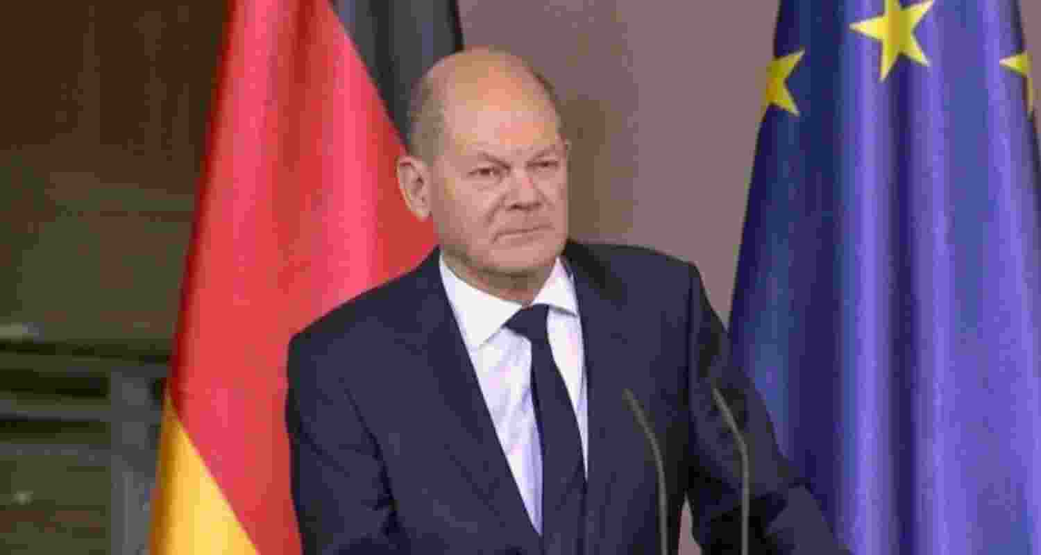 German chancellor Olaf Scholz. Image: X