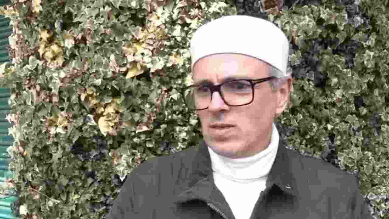Jammu and Kashmir CM Omar Abdullah. Image: X Jammu and Kashmir CM Omar Abdullah. Image: X