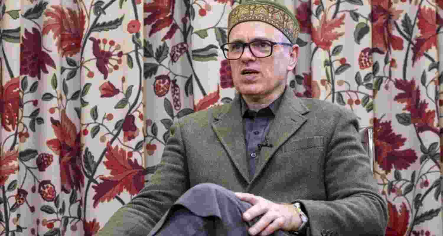 Jammu and Kashmir Chief Minister Omar Abdullah - file image.