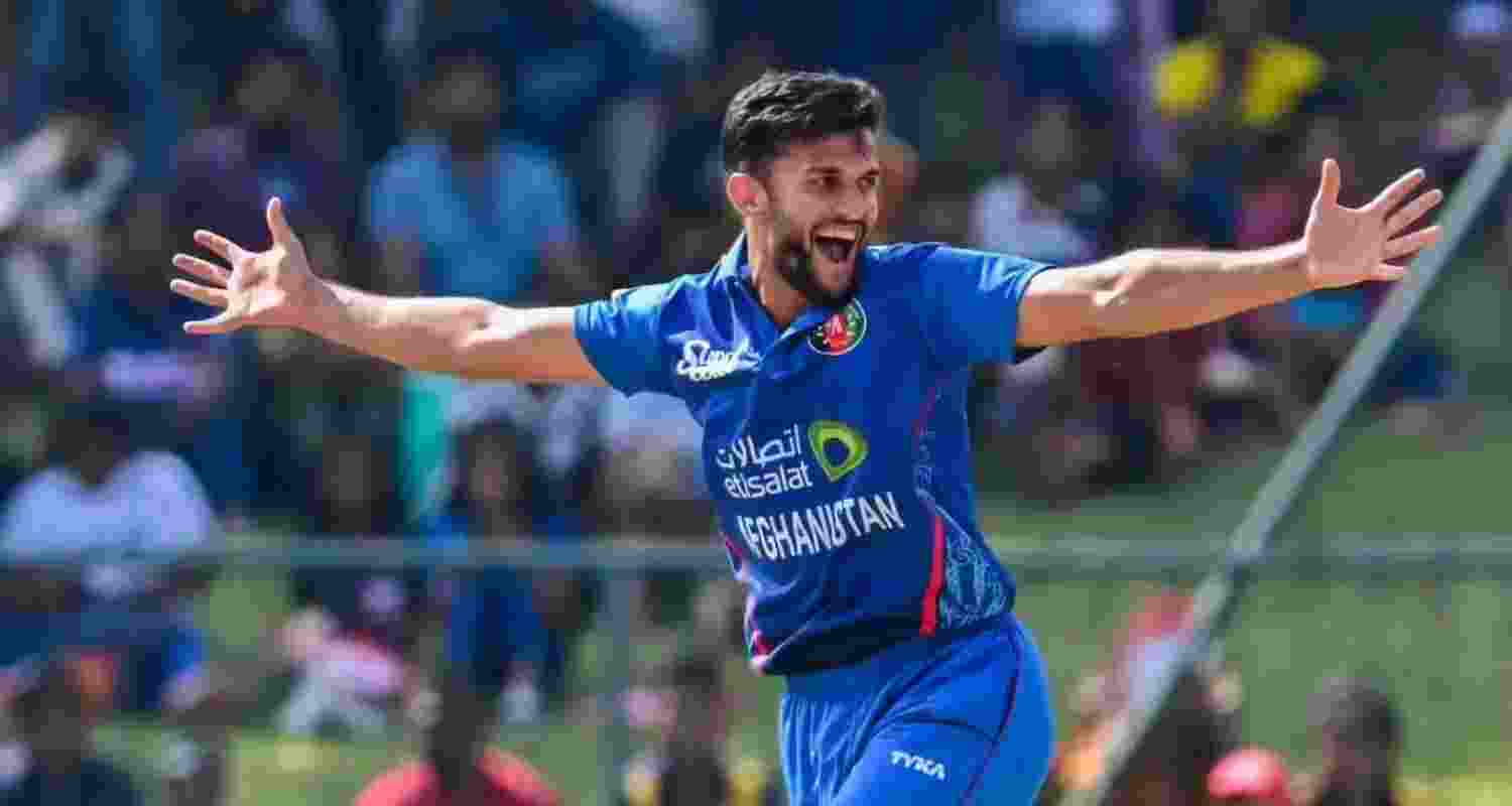 Afghanistan all-rounder Azmatullah Omarzai claimed four wickets before smashing an unbeaten 40.