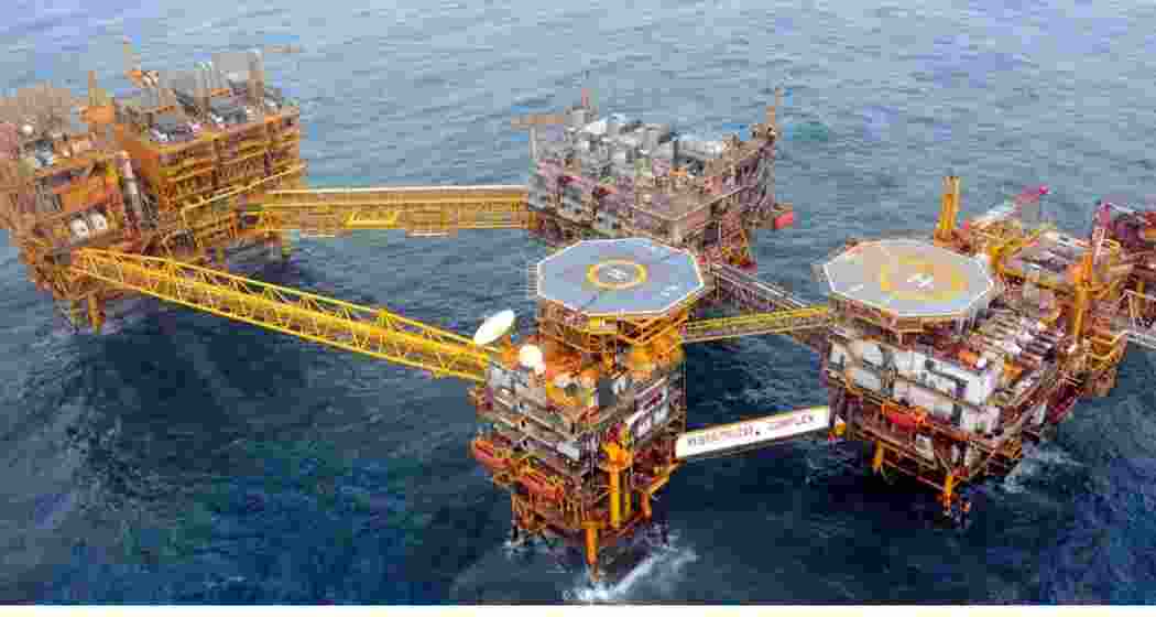 The ONGC's offshore facility in Daman.