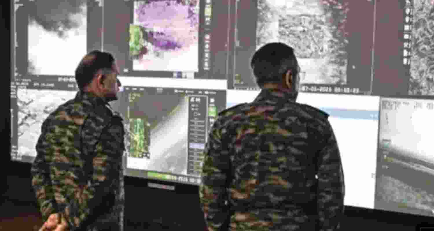 Satellite imagery shows damage to a terror site in Bahawalpur.