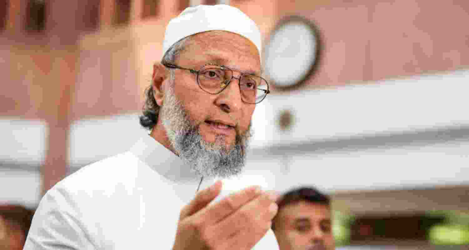 AIMIM president Asaduddin Owaisi - file image.