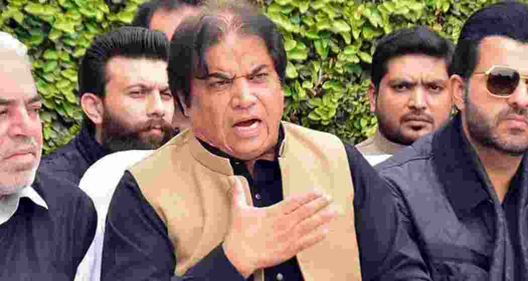 Pakistan’s Railways Minister, Hanif Abbasi. 