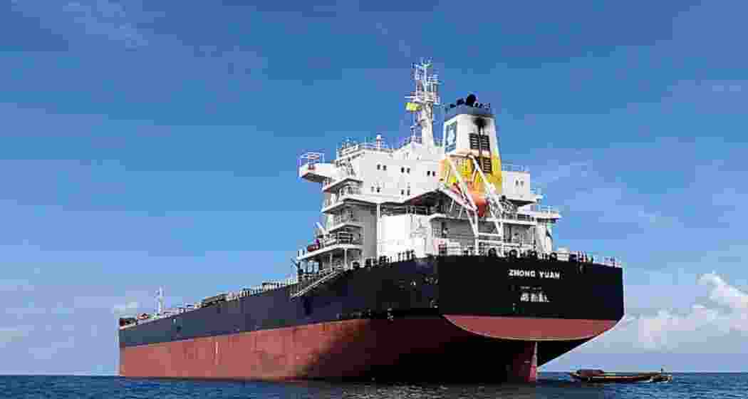 The ship, according to customs, carried 115 containers of soda ash, 46 of dolomite, 42 of onions, and 14 of potatoes, among other items.