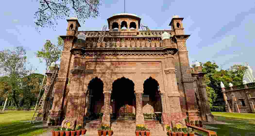 Lahore: Premises of a gurudwara on the campus of Aitchison College, in Lahore.