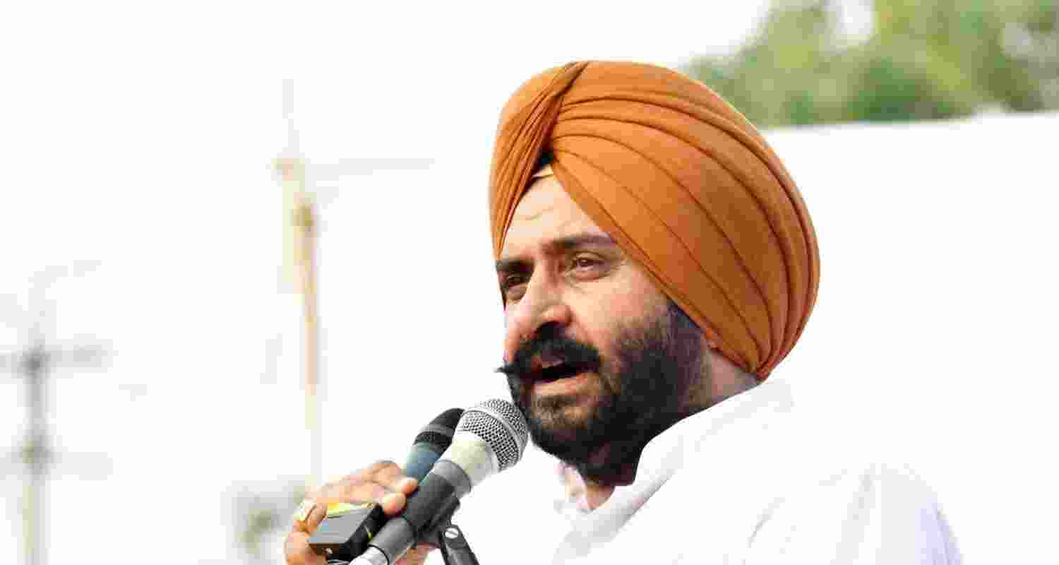  The action against AAP MLA Harmeet Singh Pathanmajra comes days after he criticised his own government for mishandling the flood situation in Punjab.