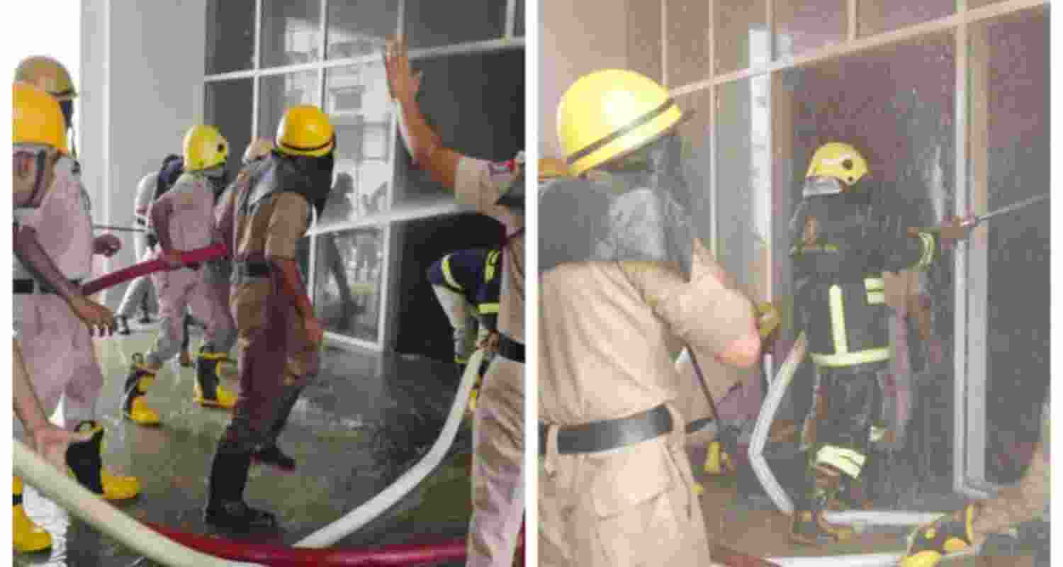 Fire extinguisher blast at Patna museum sparks panic