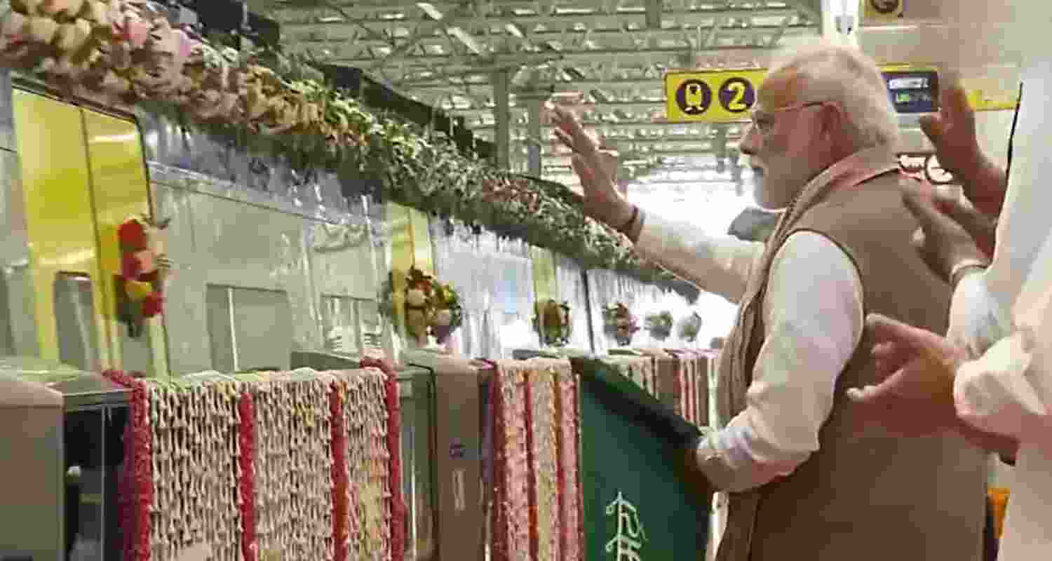 PM Narendra Modi inaugurates Meerut Metro and Namo Bharat services, dedicates the 82-km Delhi-Meerut RRTS corridor and projects worth ₹12,930 crore in Uttar Pradesh.