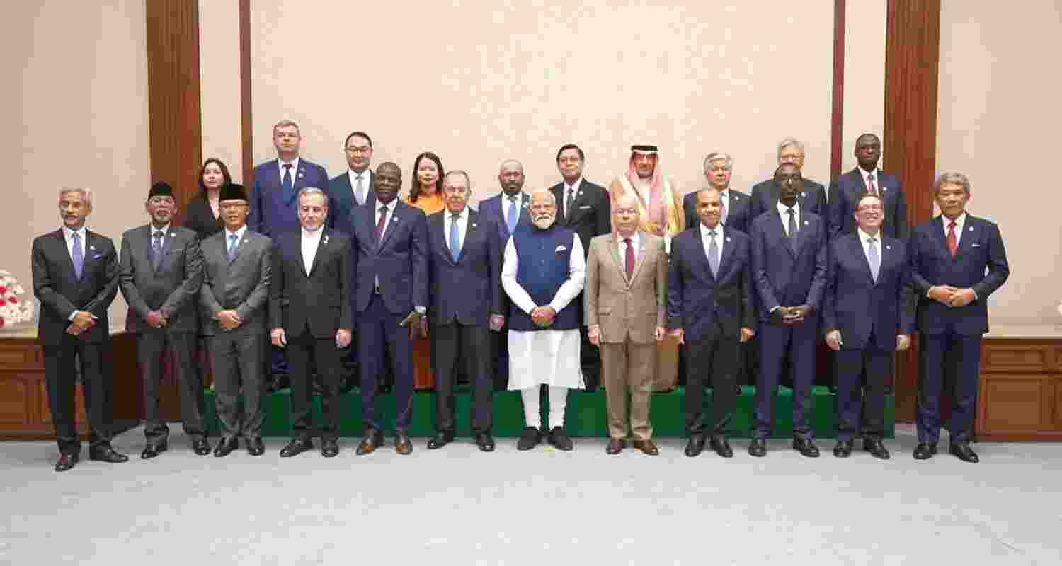 PM Modi met BRICS foreign ministers in New Delhi as India hosted the high-level meeting under its 2026 chairmanship of the bloc.