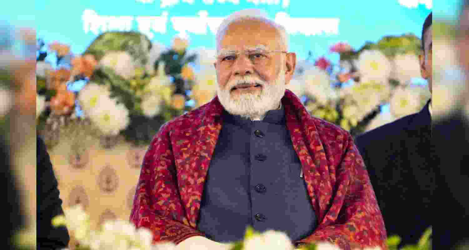 PM Modi lays foundation for two DU campuses, Veer Savarkar college