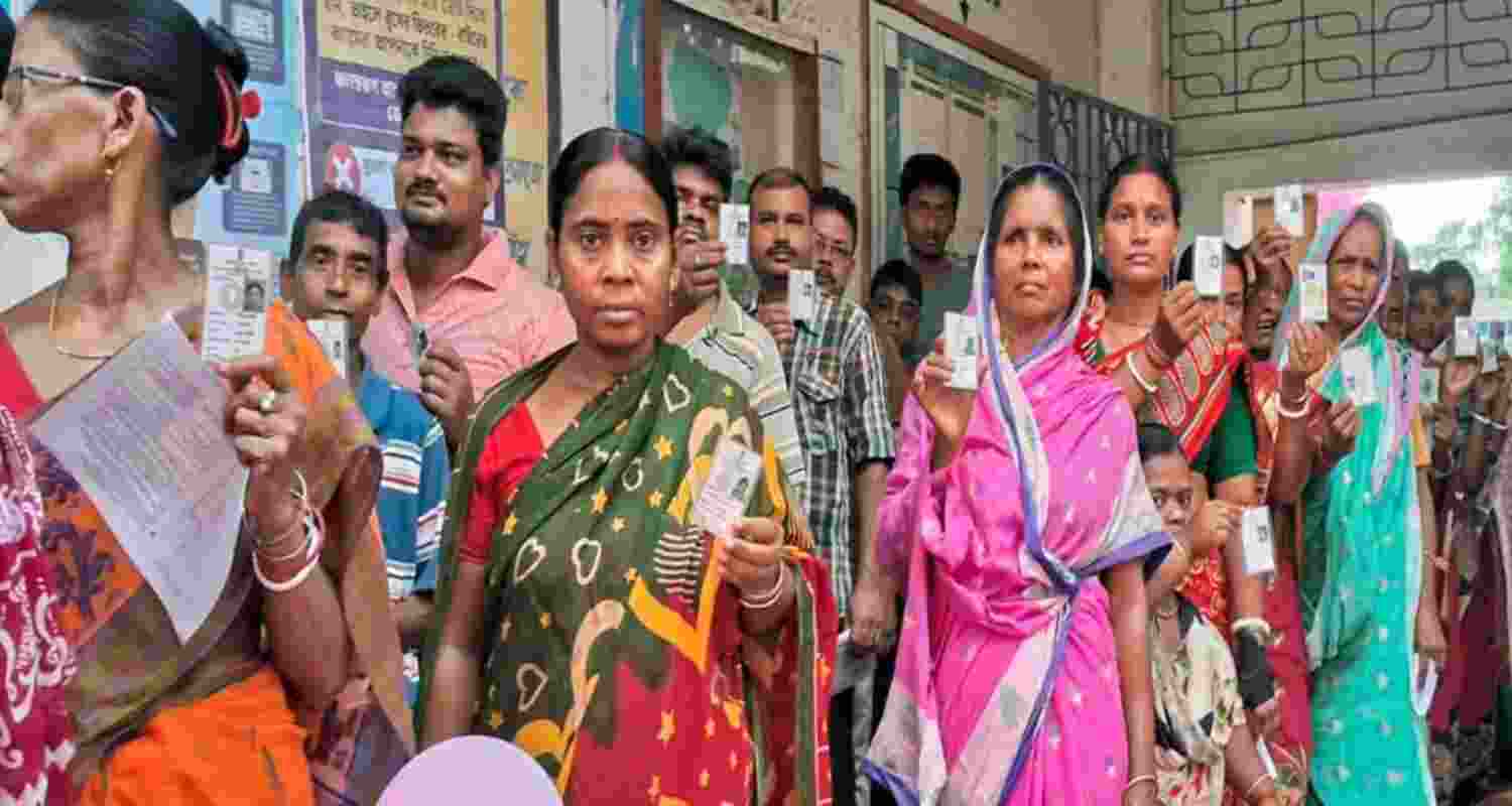 West Bengal logs 78.68 pc voter turnout till 3 pm 