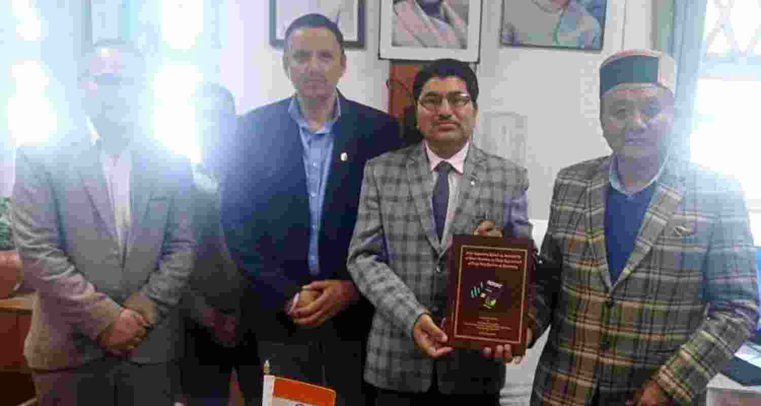 The high-level committee constituted by the HP government submitted its report to State Finance Minister Jagat Singh Negi.
