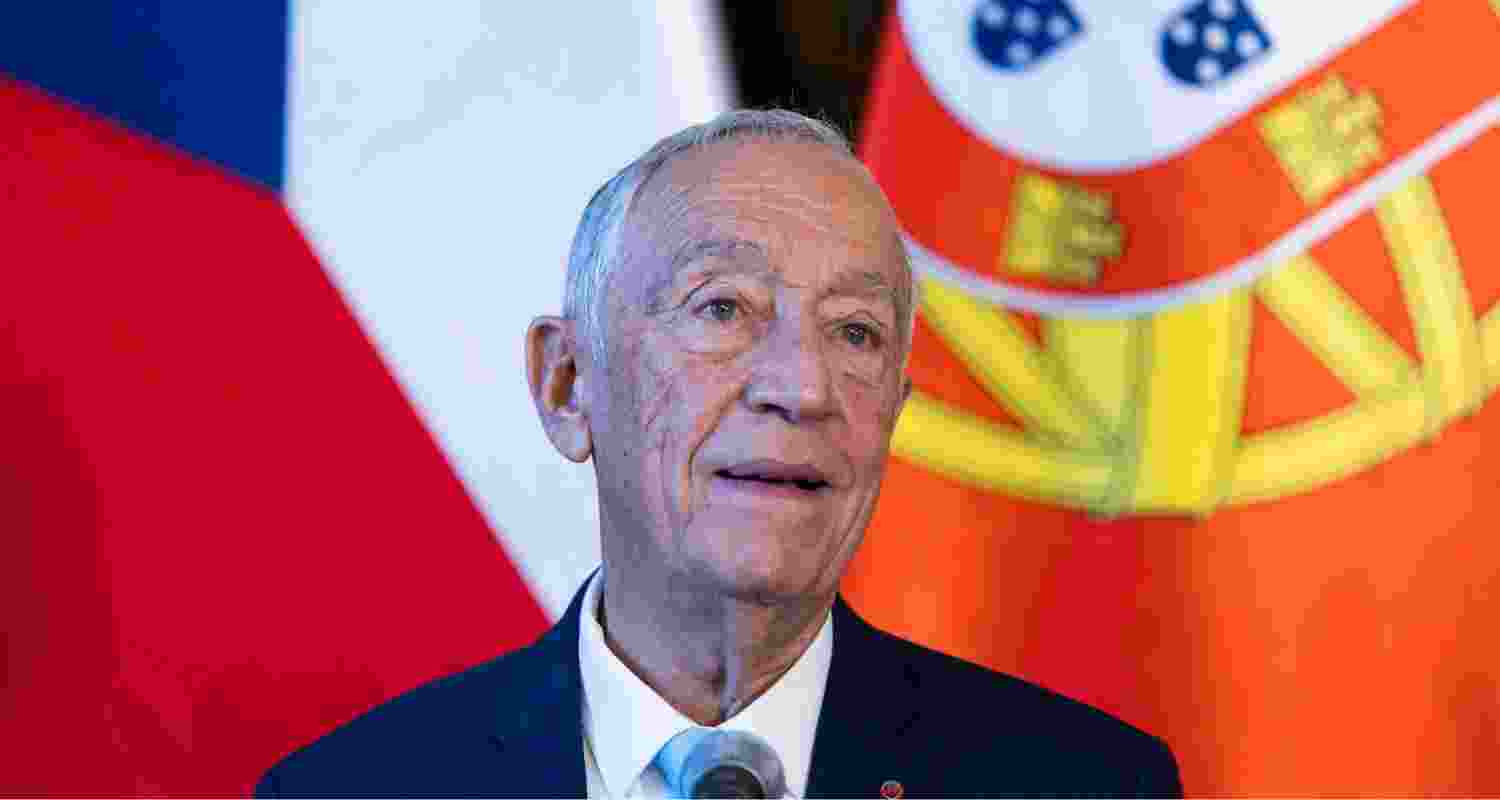 Portuguese President Marcelo Rebelo de Sousa.