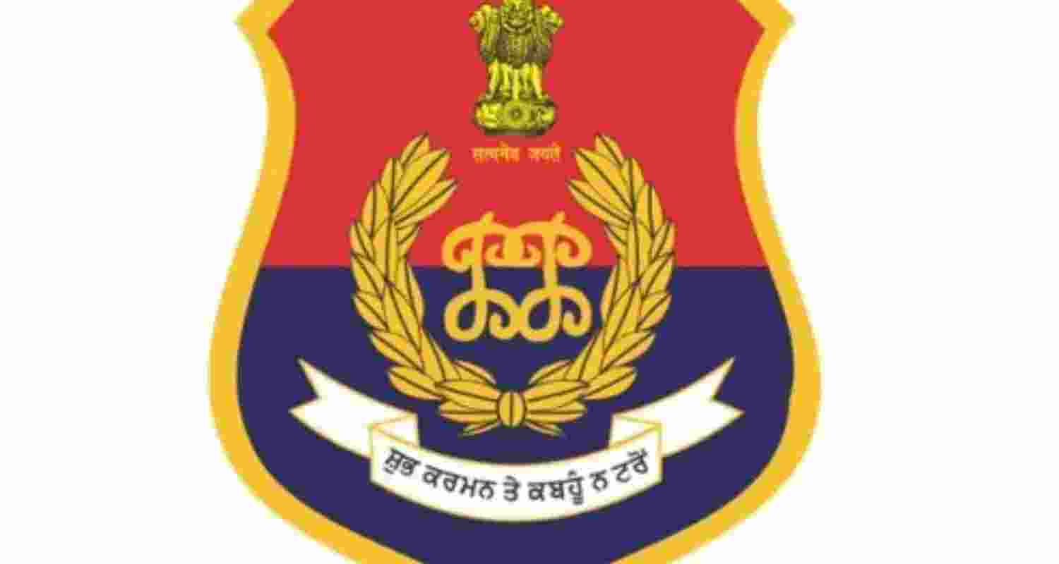 Punjab police insignia. 