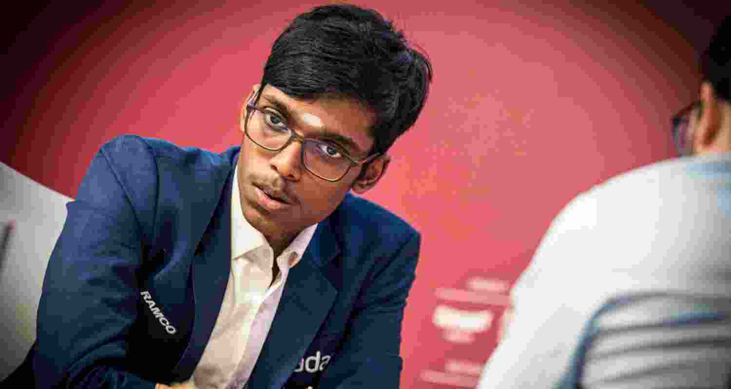  Grandmaster R Praggnanandhaa.