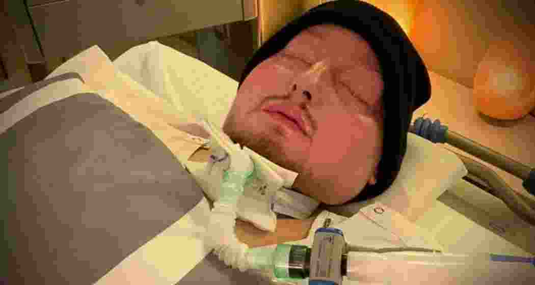 Saudi Arabia's Prince Alwaleed bin Khaled resting in a hospital after being in a coma for 20 years.
